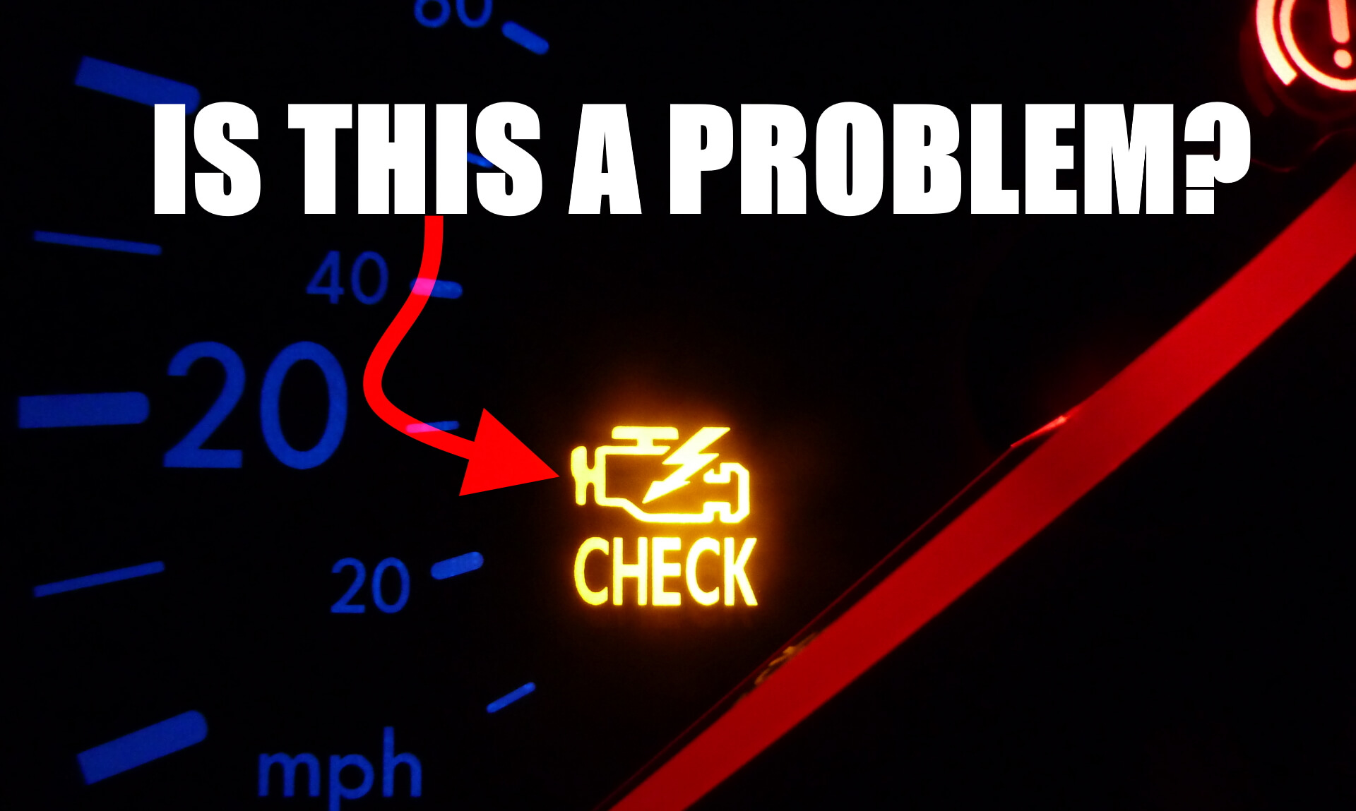 Why does your check engine light come on?