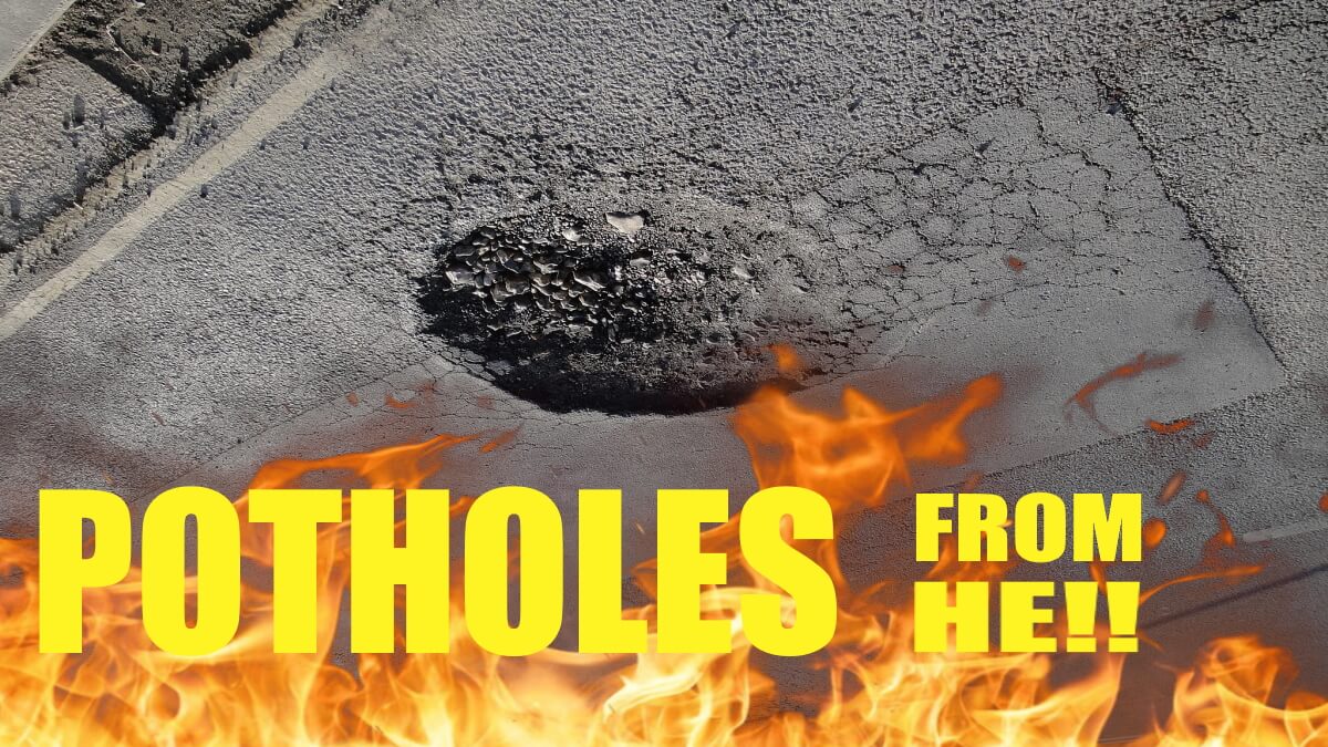 How to avoid potholes in Johnson City TN