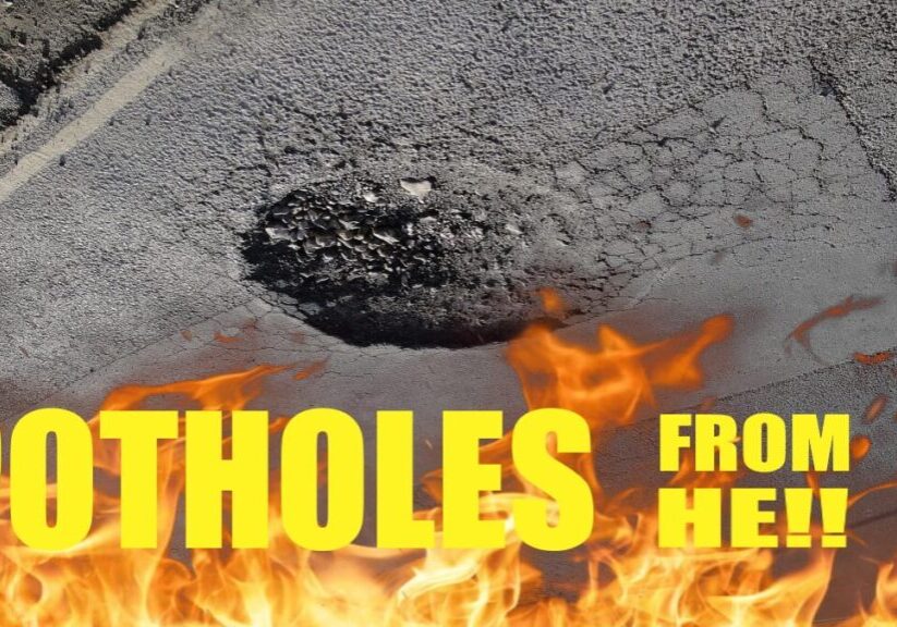 How to avoid potholes in Johnson City TN