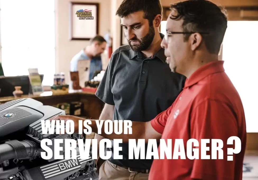 Who is your automobile service manager in Johnson city and what do they do?